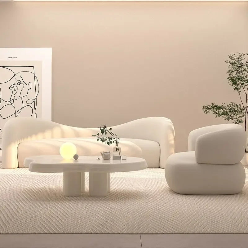 Creative luxury curved sofa
