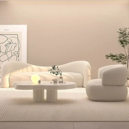 Creative luxury curved sofa