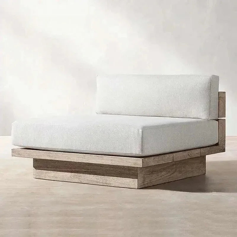 Japanese Style Waterproof and Sunscreen Garden Sofa
