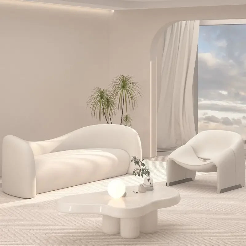 Creative luxury curved sofa