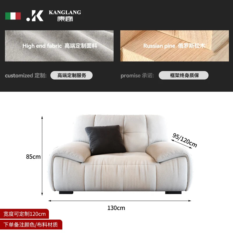 Modern Nordic Luxury Corner Sofa