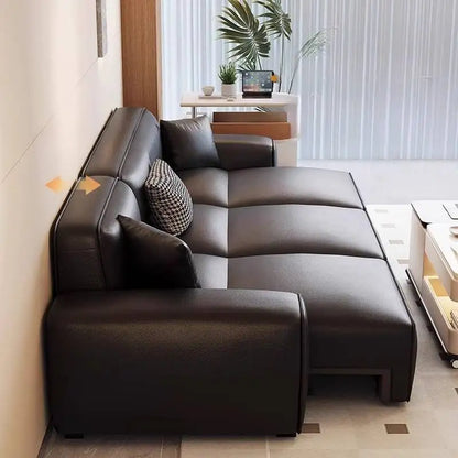 Classic Black Living Room Sofa