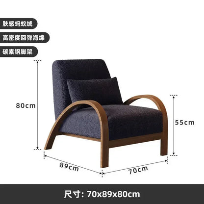 A Wabi Sand Leisure Single Sofa