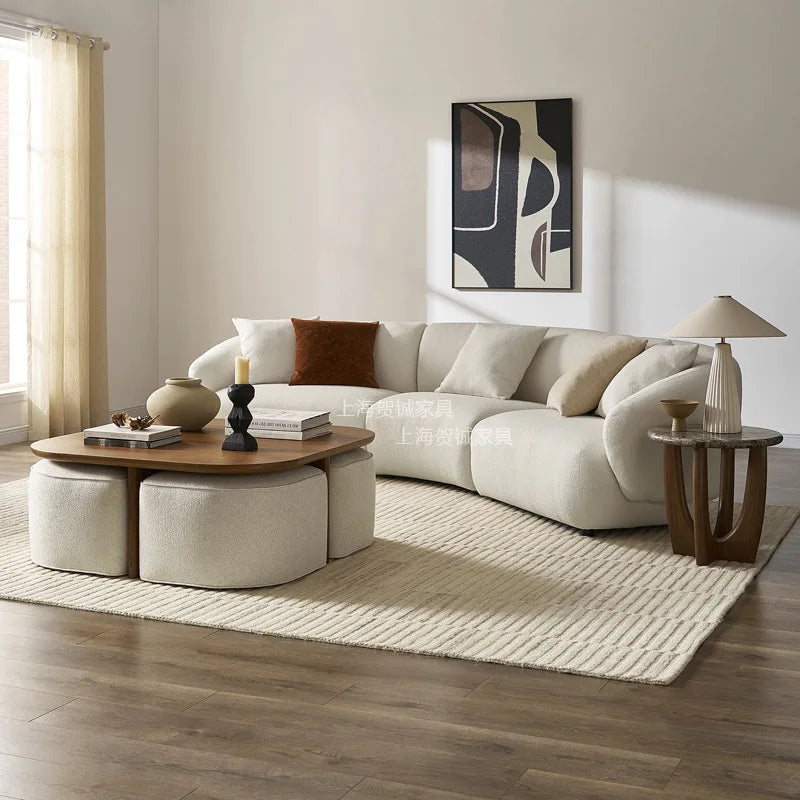 Medieval wabi-sabi wood coffee table