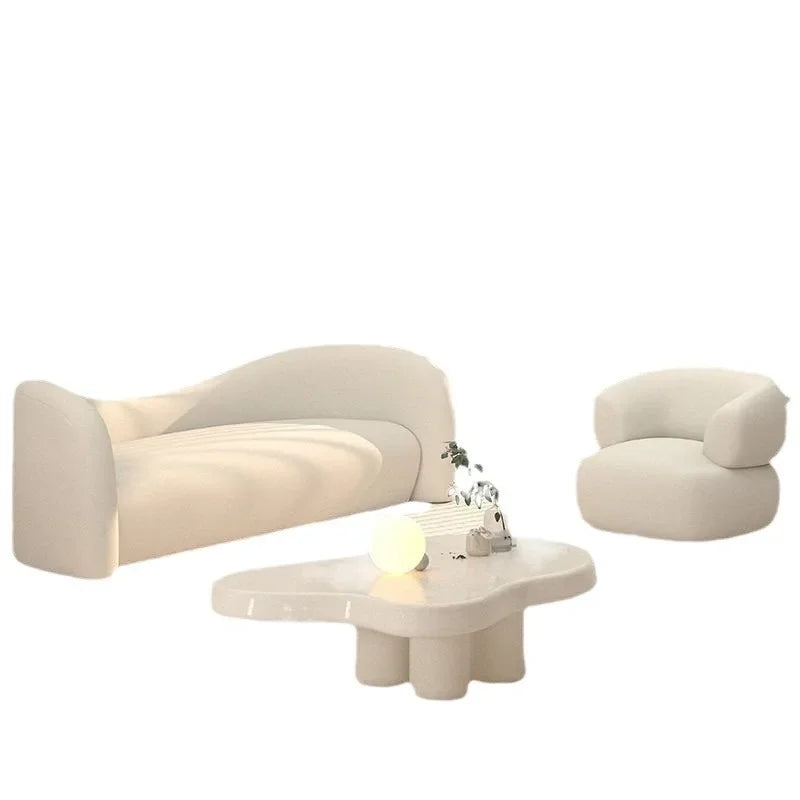 Creative luxury curved sofa