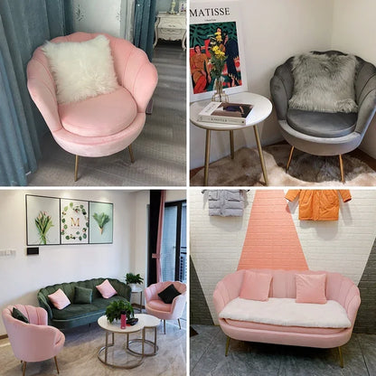 Nordic single sofa chair