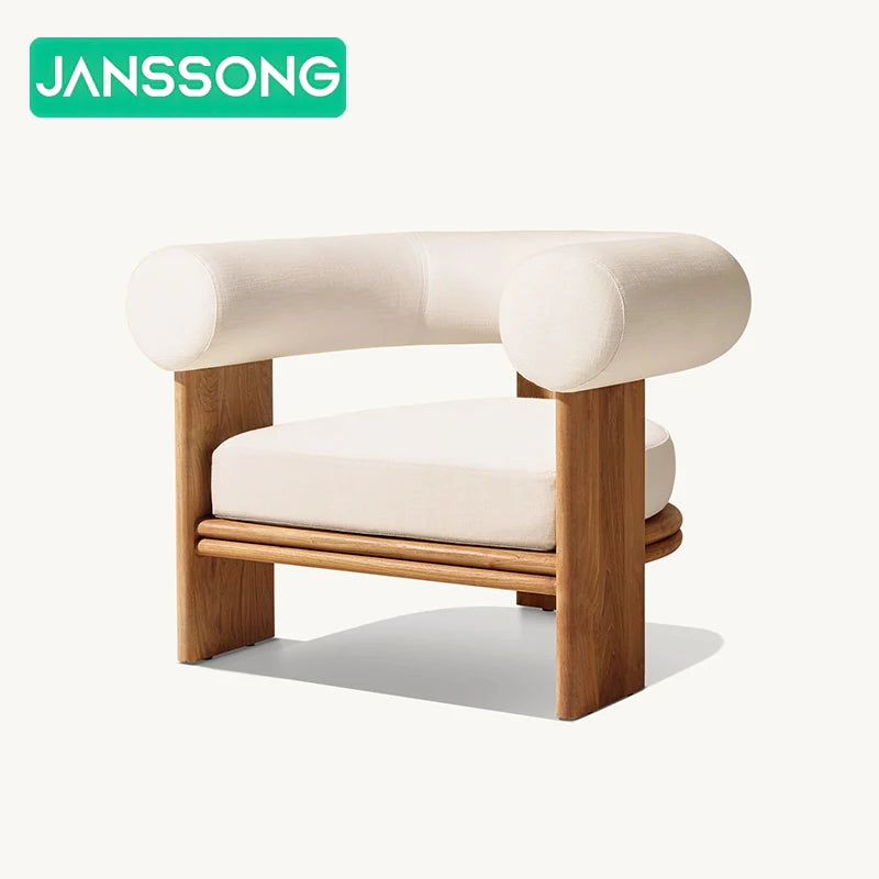Garden Luxury Comfortable Teak Waterproof Table and Chairs