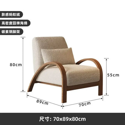 A Wabi Sand Leisure Single Sofa