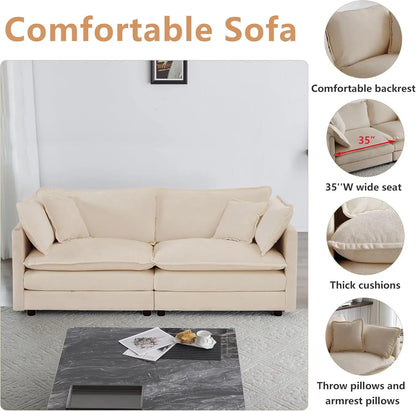 Luxury Loveseat Sofa Couch