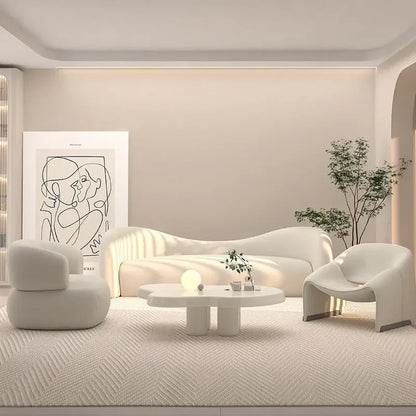 Creative luxury curved sofa