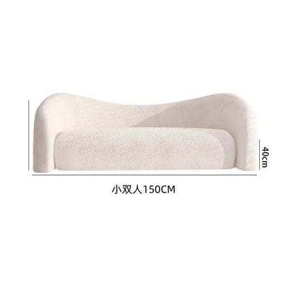 Creative luxury curved sofa