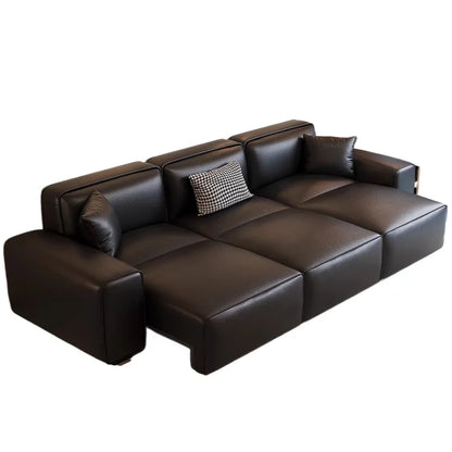Classic Black Living Room Sofa
