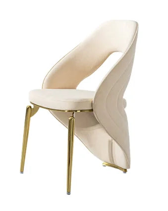 Italian style light luxury armchair