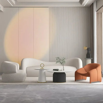 Creative luxury curved sofa