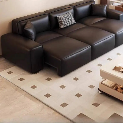 Classic Black Living Room Sofa