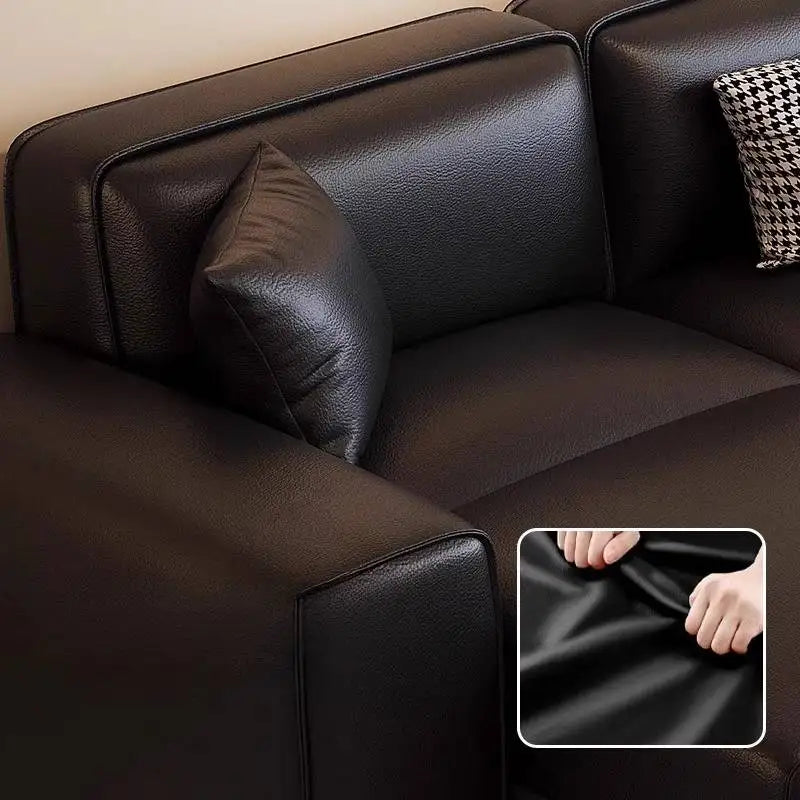 Classic Black Living Room Sofa